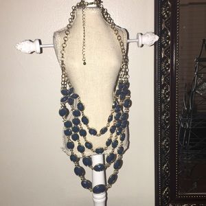 Blue and gold necklace!!!